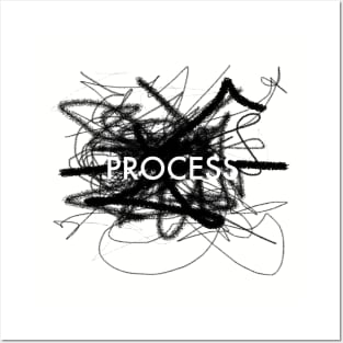 It's about process Posters and Art